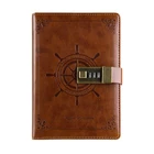School Quality Notebook Custom School Book Printing Diary Book High Quality Notebook With Lock Stationery