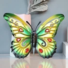 Art New Design Exterior Garden Ornaments Metal Butterfly Sculpture Interior Wall Decoration Art Wall Hanging
