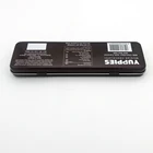 Custom Pencil Box Tin Pencil Box Competitive Price Custom Promotion Gift Hinged Lid Pencil Tin Box