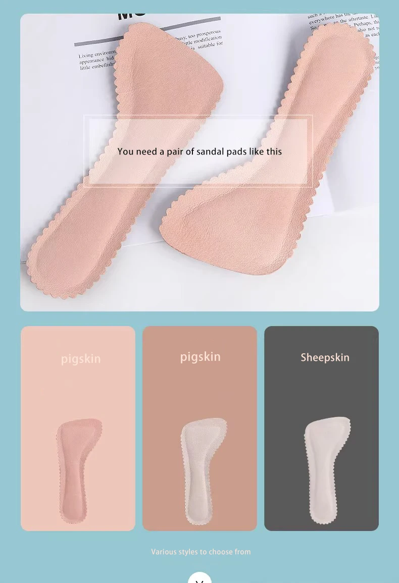 Summer Sandal Insoles Self Adhesive High Heel Pads Summer Sandal Insoles Self Adhesive High Heel Pads