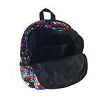 High School High Quality Custom Fashion Sequin Designer School Men's Kids Backpack
