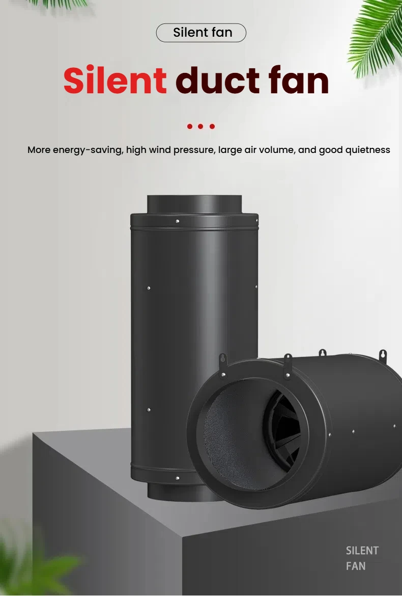 Super Silent Duct Fan, 150mm, Inline - detail 10