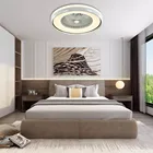 Light 1stshine 2020 Pop Design 360 Degrees Ventilation Small 24 Inch Ceiling Light With Box Fan
