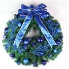 Holiday Outdoor Home Decoration Holiday Christmas Decoration Supplies Wholesale Flowers Wreaths