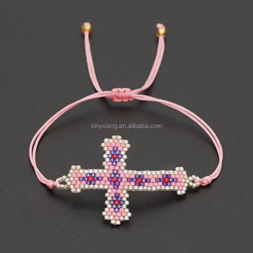 beaded cross bracelet-04