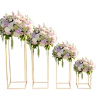 Wedding Gold Flower Stand Metal Dining Decorations Wedding Table Centerpiece