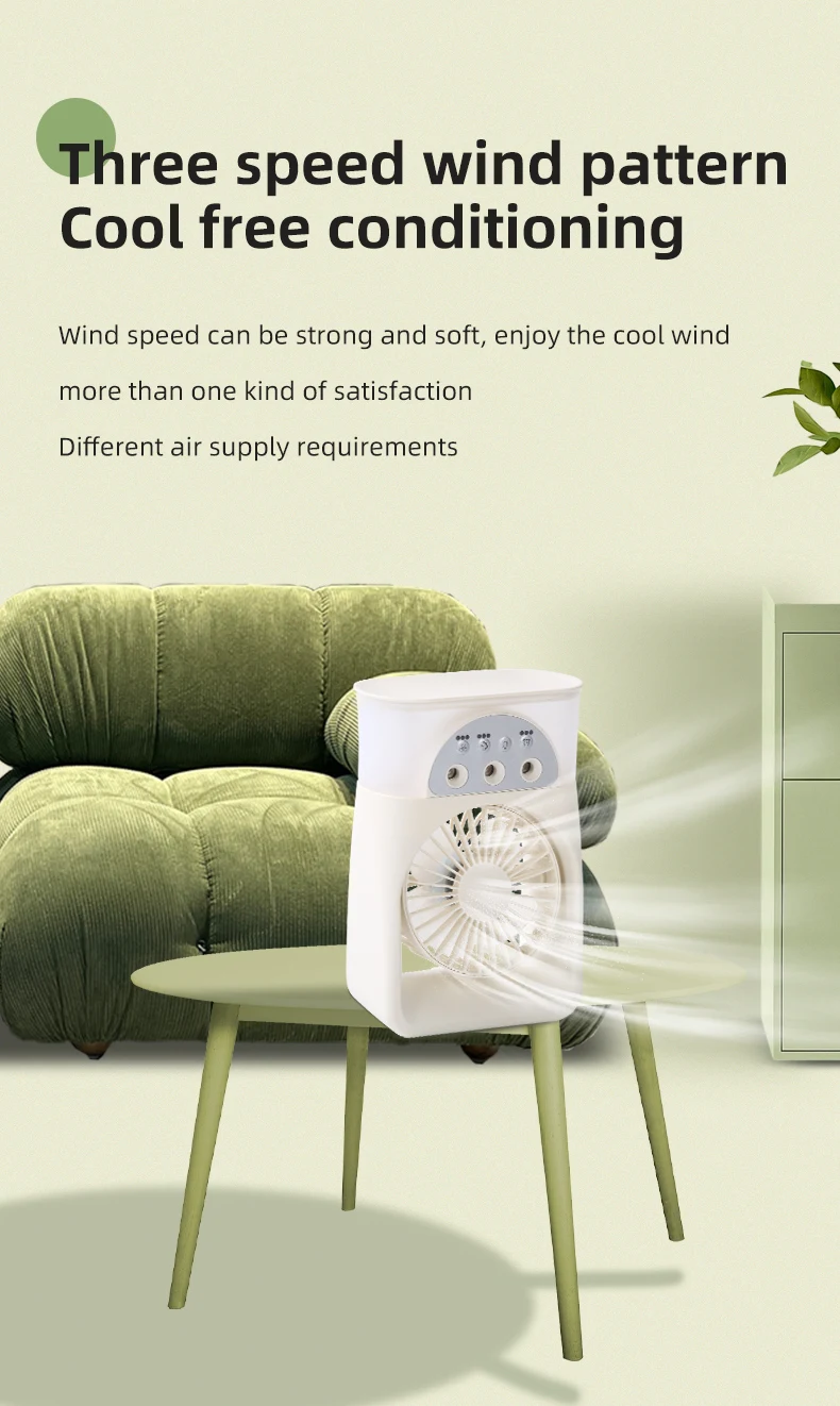 Mist Water Spray Fan, Portable, 5V, Battery - detail 18
