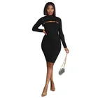 Women Clothing Women Fat Women Party Vintage Dresses Long Sleeve Dress Plus Size 5xl Clothing