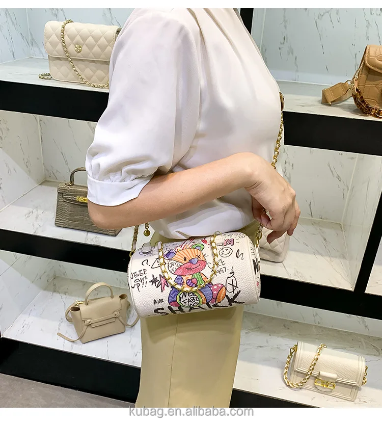 ladies graffiti handbags