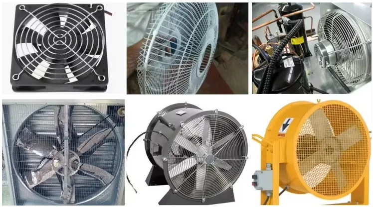 Welded Mesh Round Fan, Stainless, Steel - detail 8