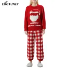 Sleepwear Custom Trendy Holiday Warm Fleece Sleepwear Homewear Long Sleeve Loungewear Christmas Family Pajamas