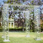 Wedding Transparent Acrylic Chuppah Huppah Wedding Canopy Acrylic Mandap Canopy Chuppah