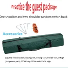 Family Waterproof 3-4 Person Tent Automatic Outdoor Sleeping Tent Sun Protection Outdoor Large Family Camping Tents
