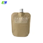 Spout Pouch Stand Up Stand Up Bag Eco Friendly Kraft Refill Spout Pouch Liquid Hand Soap Stand Up Bag
