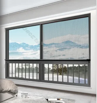 Sealing balcony soundproof waterproof aluminum alloy sliding window