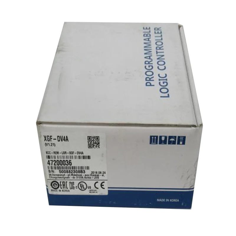 new original xgf dv4a xgt series 4 channel voltage analog input module it acquires standard voltage signals from field sensors and converts them into digital data for plc processing adopting high precision conversion -1