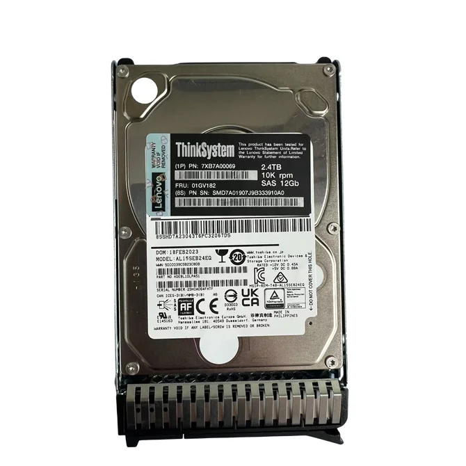 Brand New Lenov Server Hard Drive 2.4tb Sas 12gb 2.5 Server Hdd