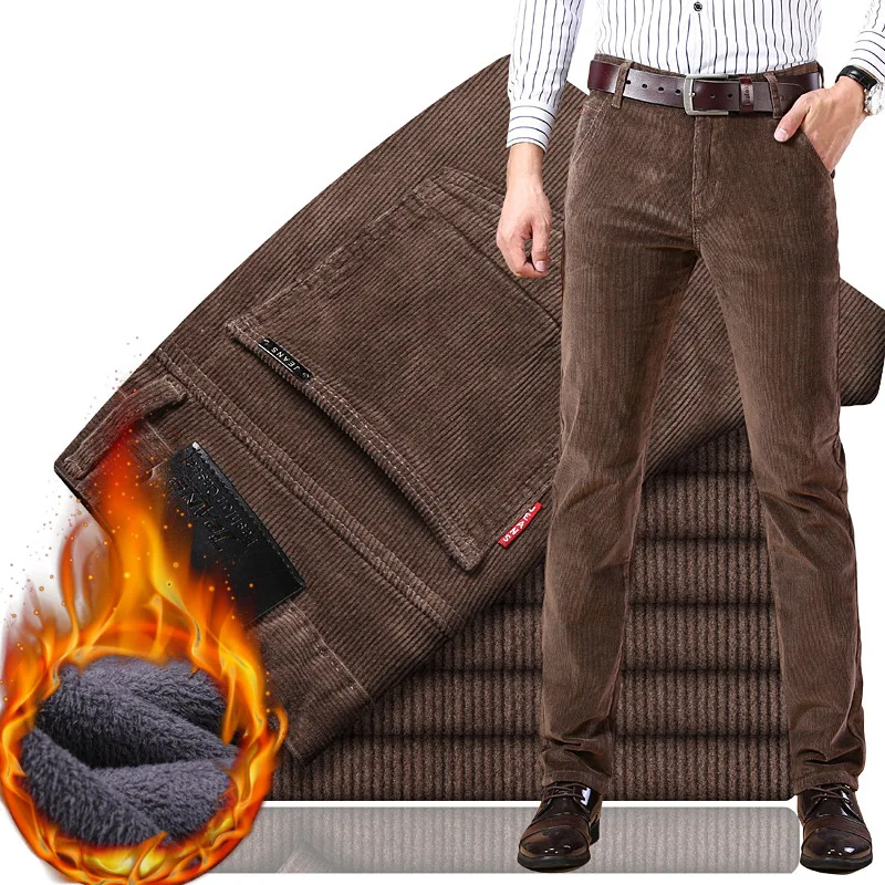 New Style Formal Corduroy Winter Thick 