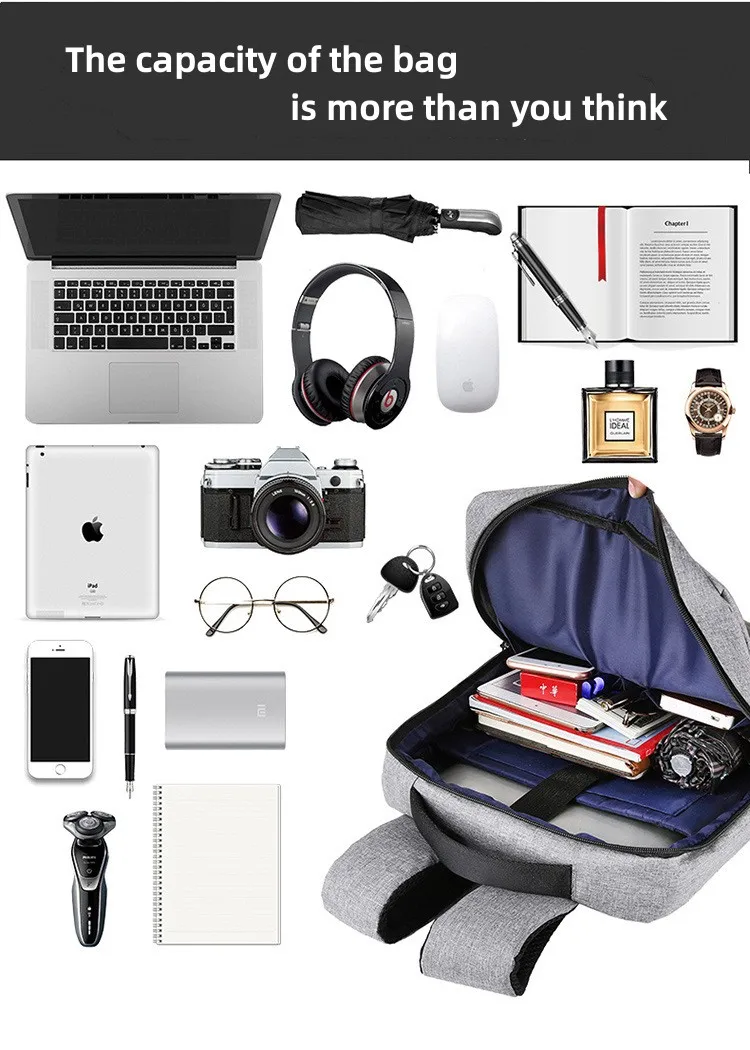 Oem custom design waterproof men women travel school business laptop backpack with usb charging Oem custom design waterproof men women travel school business laptop backpack with usb charging