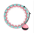 Hoops Hula_hoop 2021 New Design Weighted Fitness Detachable Hoola Plastic Adults Hoola Ring Hoops Smart Hula Ring Hoops