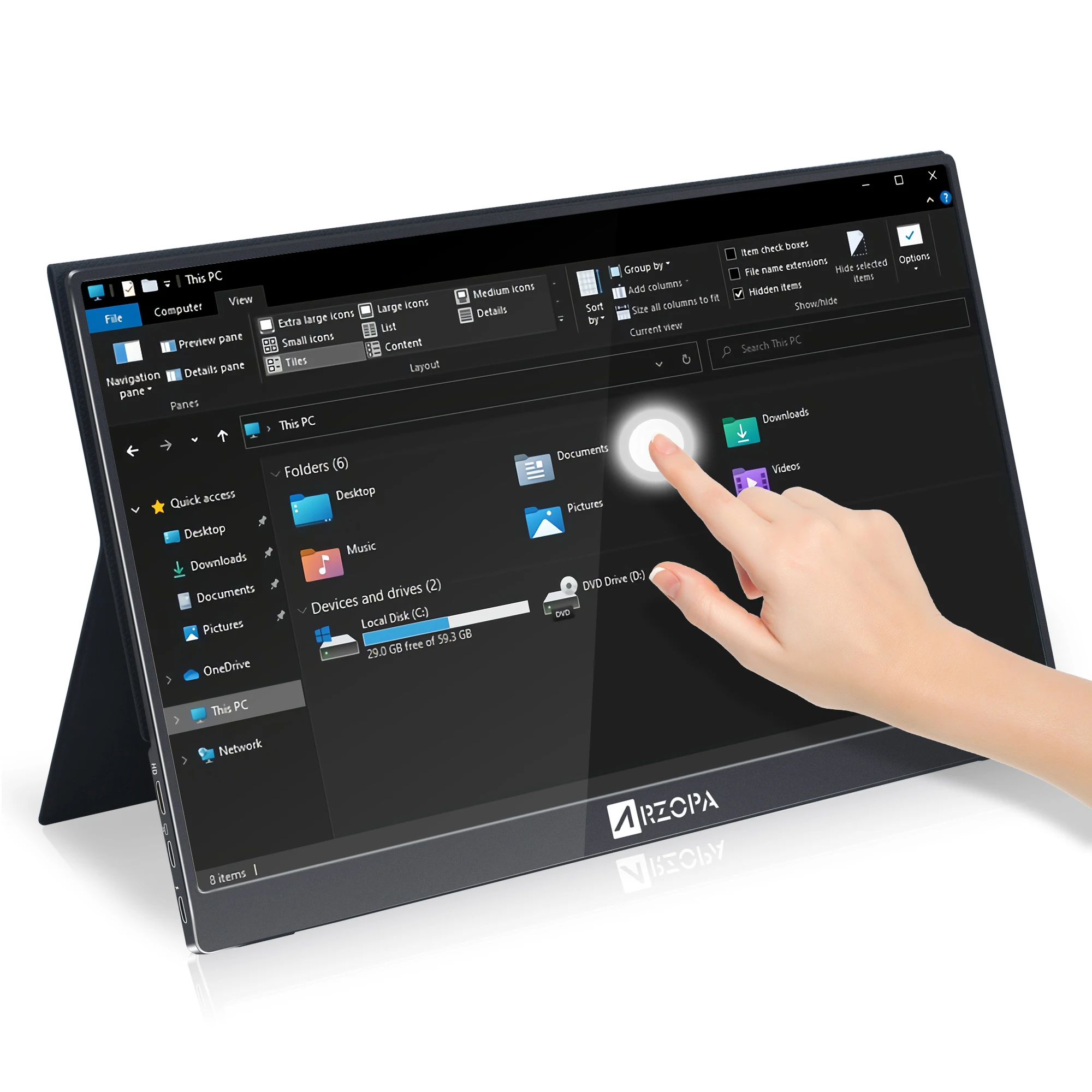 Touch Screen Portable Monitor 