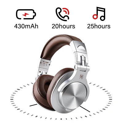 Wired Over Ear Hi Fi DJ Headphones New 2020 Stock OneOdio Fusion A70 Bluetooth 