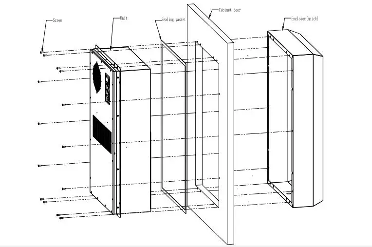 Air Handling Units, 1000W, R134a - detail 14
