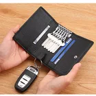 Leather Wallet High Quality Car Key Holder Bag Key Leather Wallet For Men And Women Waist Hanging Key Bag