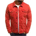 Jacket Men Spring And Autumn Men's Denim Jacket Casual Retro Denim Jacket Slim Long Sleeve Streetwear Jean Jacket