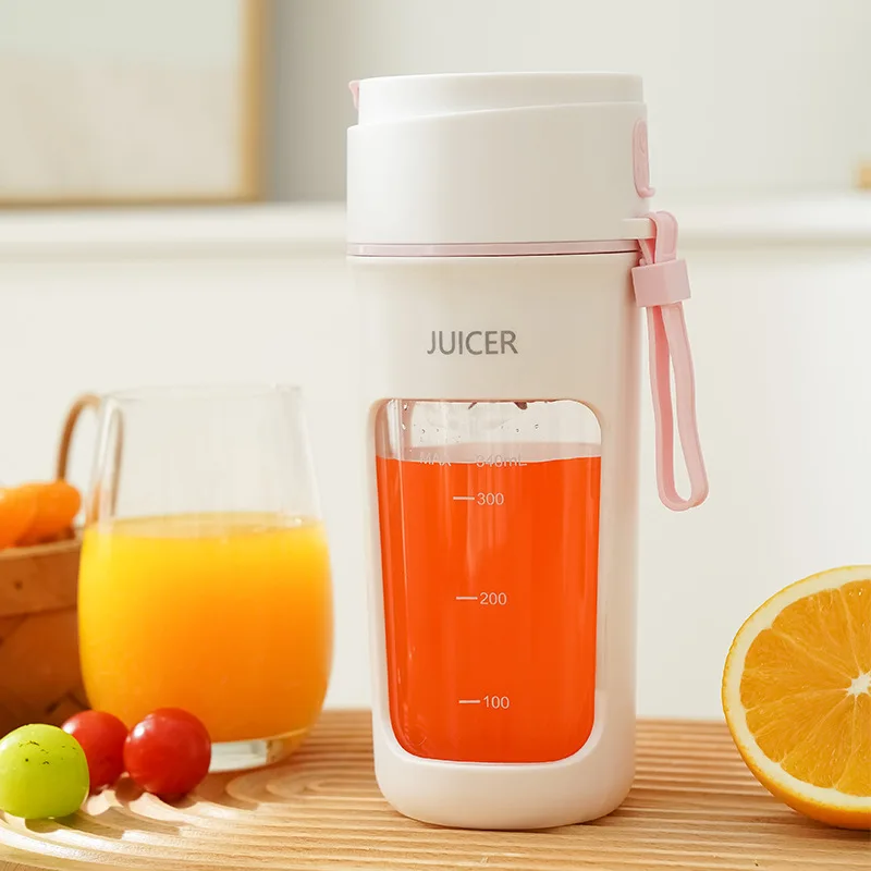 2025 Wholesale Household Mini Automatic Portable Safe Use Fruit Juicer