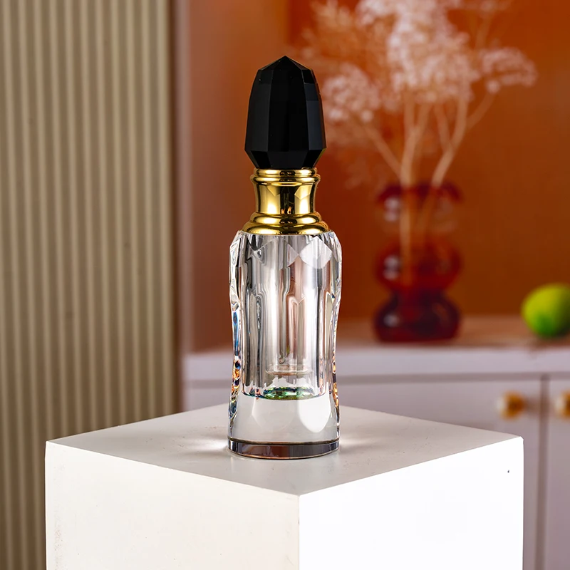 product new design can be customized 6ml glass empty bottle fashionable elegant and available crystal perfume bottle-7