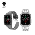 Sport Watch Sport IWolf Clear Transparent Sport Soft TPU 42mm Watch Strap Watch 6 Luxury Glacier Straps 44mm Watch Band