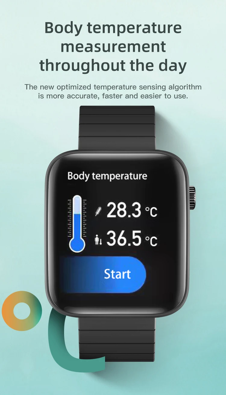 Body Temperature Smartwatch