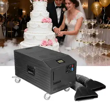 Wholesale 3000W Water Base Low Lying Smoke Fog Machine with DMX Remote Control DJ Smoke Sprayer Machine for Parties