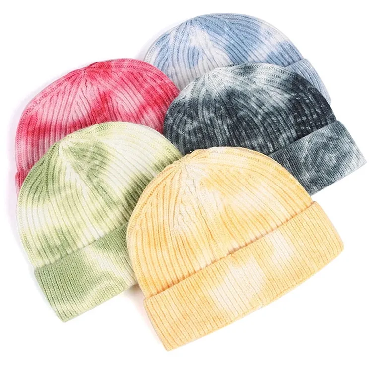 tie dye beanie mens