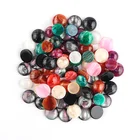 Cabochon Cabochons LONGYAO Wholesale Round Resin Cabochon Colorful Pattern Cabochons For DIY Jewelry Making