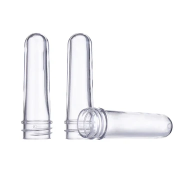 Customized Various Sizes Clear Cosmetics PET green red Edible Oil Bottle Preform