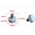 Furniture Leg M6x16x9mm Plastic Furniture Leg Furniture Leveling Glides For Chairs