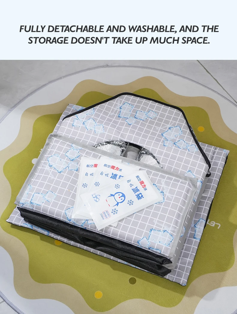 New Summer Cooling Pet House Extra Large Foldable Dog Cat Bed with Ice Mat Large Space Cooling Pet Beds Pet Products manufacture