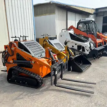 Hot Selling Hydraulic Front Skid Steer Loader Construction Machine Mini Skid Steer Loader