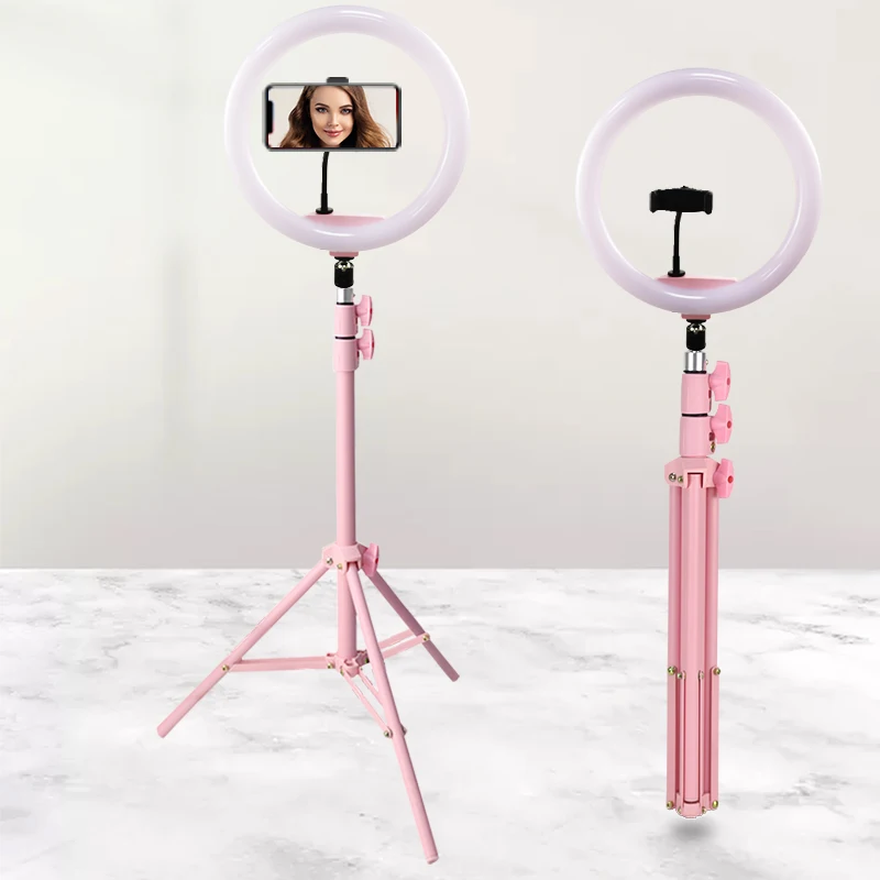 pink light stand