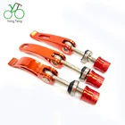 YT Aluminum Alloy Silver CNC Machining Bicycle Skewers Road MTB Fat Bike Hub Quick Release