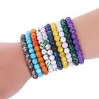 Bracelet Bead Charm Bracelet Glazed Turquoise Men Beads Bracelet Accessories Bulk Bead Bracelet