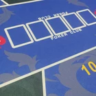 Poker 120*60*0.3cm Polyester Rubber Poker Table Mat Casino Hold'em Mat