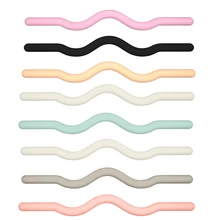 MKAS Home Gym Fitness Yoga Pilates Training Accessories Anti-Slip Barbell Bar Silicone Weighted Pilates Beam