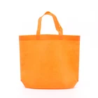 Pink Woven Cheap Print Foldable Eco Pink Bulk Reusable Non Woven Shopping Bags