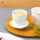 Custom porcelain butter keeper crock butter cheese bell shape ceramic butter dish with lid