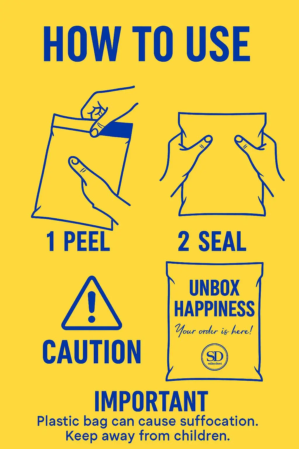Custom Logo Waterproof Tear-Proof Self-Adhesive Poly Mailer Bag for E-commerce and Apparel Shipping - detail 7