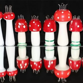 factory OEM Knitting dolly, wooden mushroom knitting dollies, DIY wooden knitting dolly