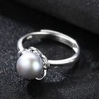 Sterling Silver Ready To Ship Black Pearl Ring In 925 Sterling Silver